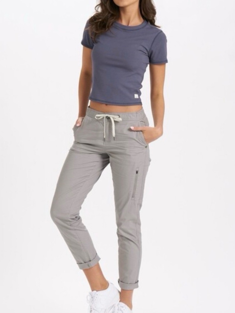 Vuori $98 Ripstop Pant in gray sz L - Picture 5 of 5